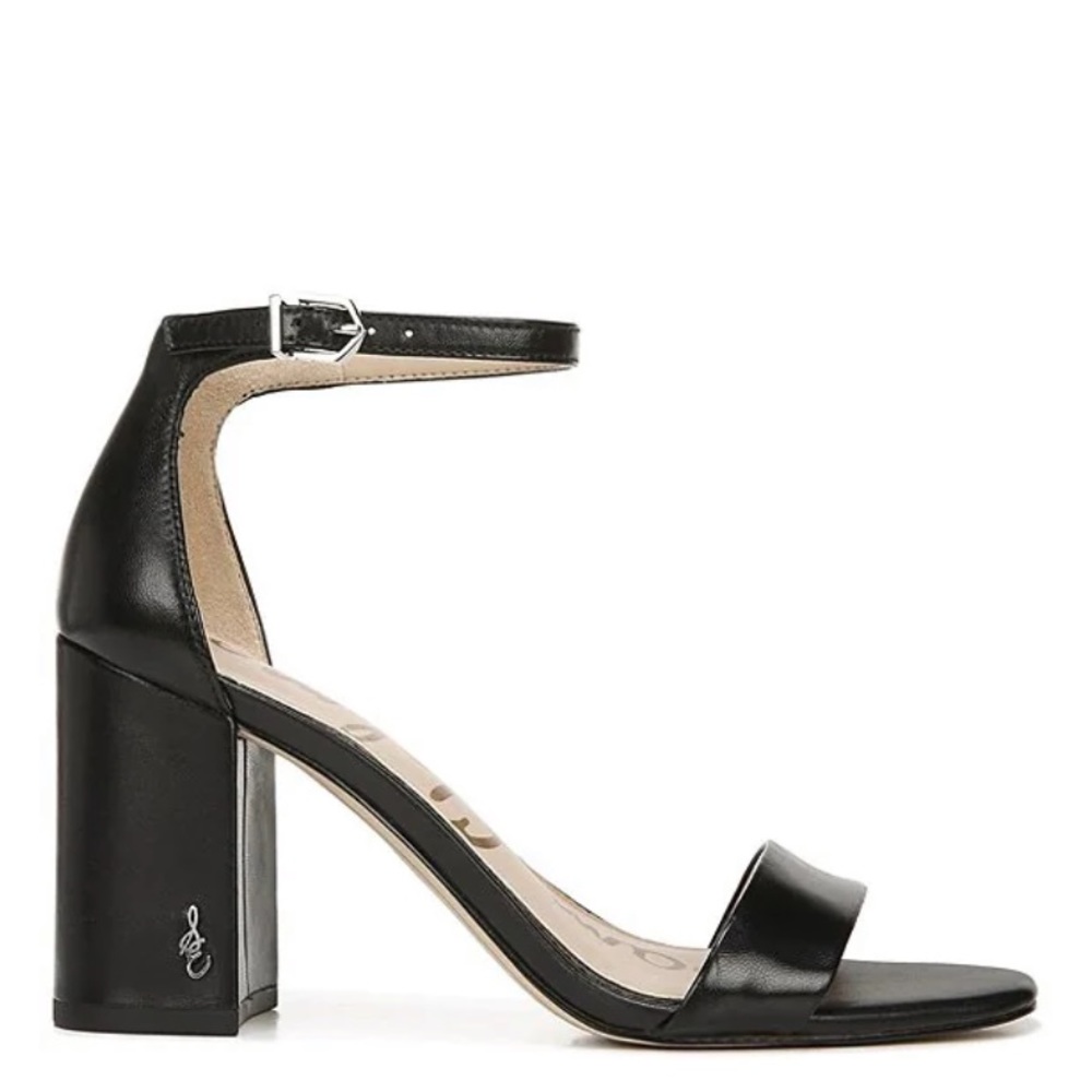 🚨 Sam Edelman
Daniella Leather Block Heel Square Toe Dress Sandals